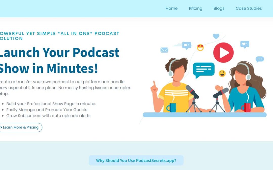 Custom Podcasting Platform