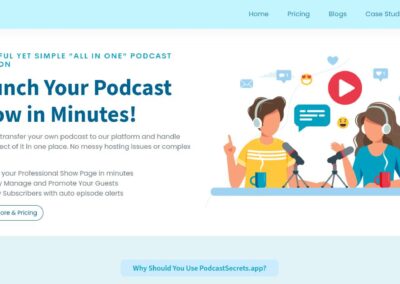Custom Podcasting Platform
