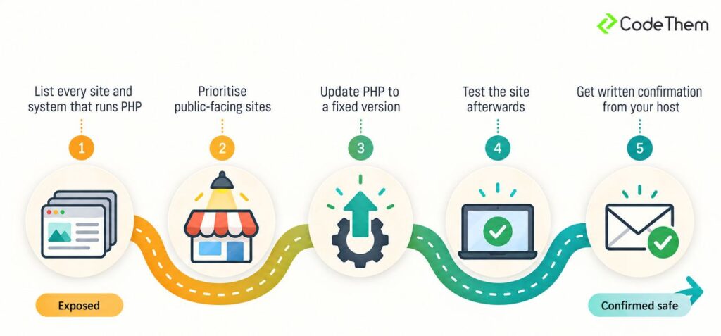 Five-step roadmap to be safe from the php shell vulnerability 